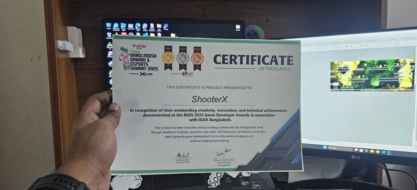 ShooterX GameDev Award